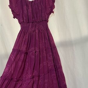 Chic Plum Maxi Dress